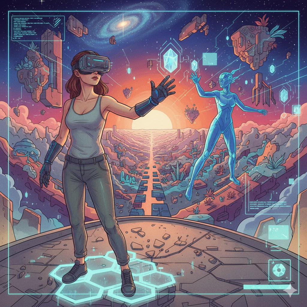 Sanal dünyada gerçek insan olmak